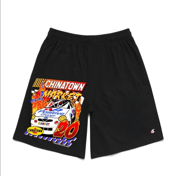 Chinatown Market Positive Change Lounge Shorts - Picture 1 of 3